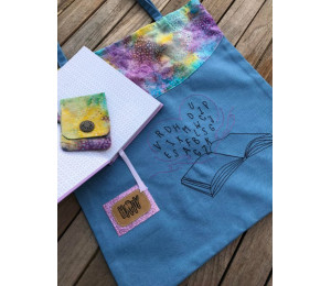 Stickdatei - Doodle Buch Buchstaben